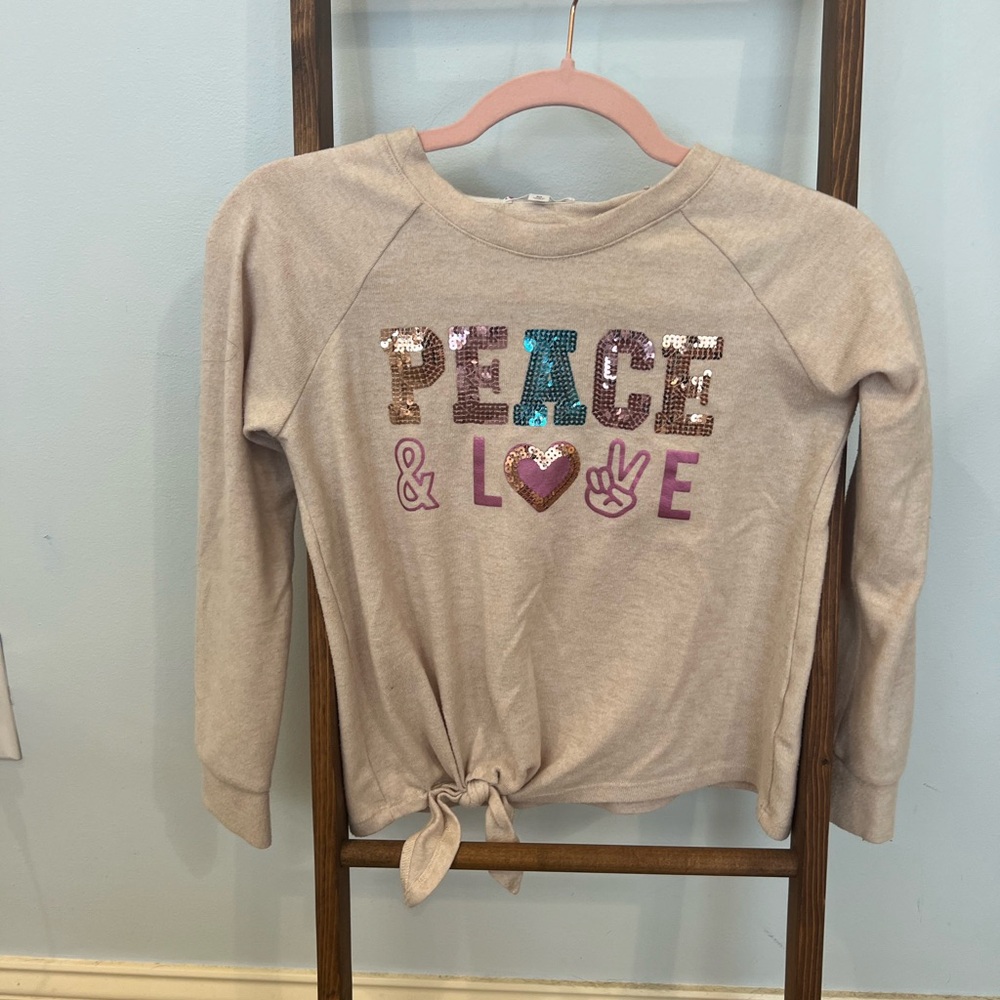 Peace & Love Kids Shirt